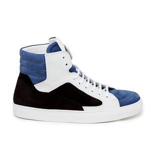 NEW Public School Artel Black & Blue High‎ Tops Sneakers Size 10